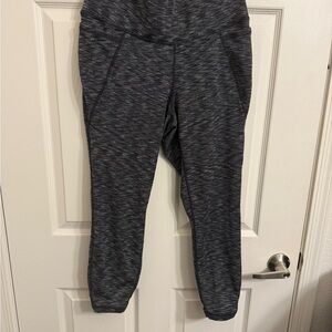 LIVI Active High-Waist Heathered Gray Active Joggers size 14/16